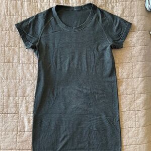 Dark Olive Lululemon Swiftly Tech Short Sleeved Active Top